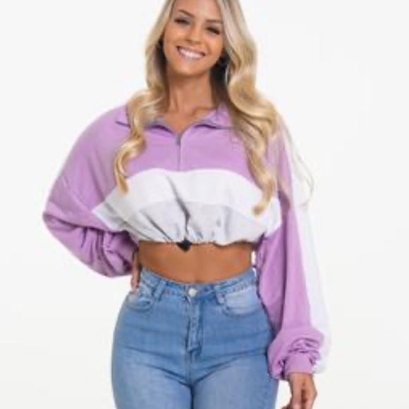 NVGTN Tops - New NVGTN Cropped Pullover